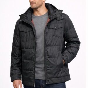Tommy Hilfiger Men's Black Puffer Jacket